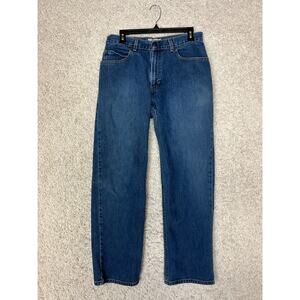 VTG Old Navy Jeans Mens 32x30 Blue Denim Loose Regular Fit Medium‎ Wash